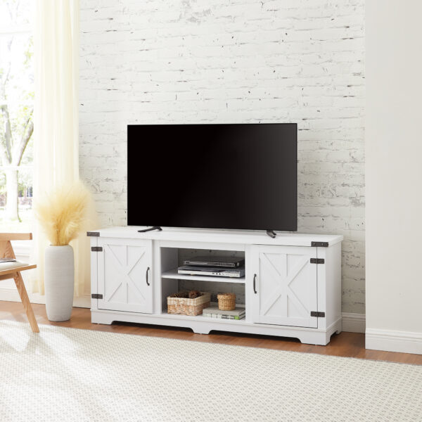 Modern Farmhouse TV Media Stand - Image 11