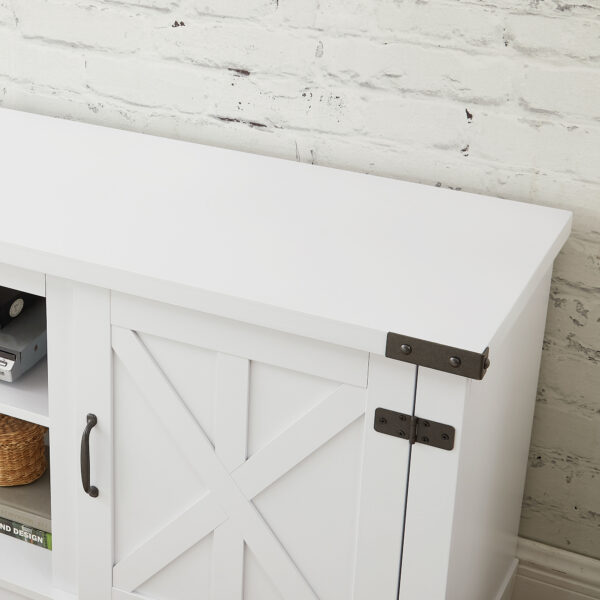 Modern Farmhouse TV Media Stand - Image 9