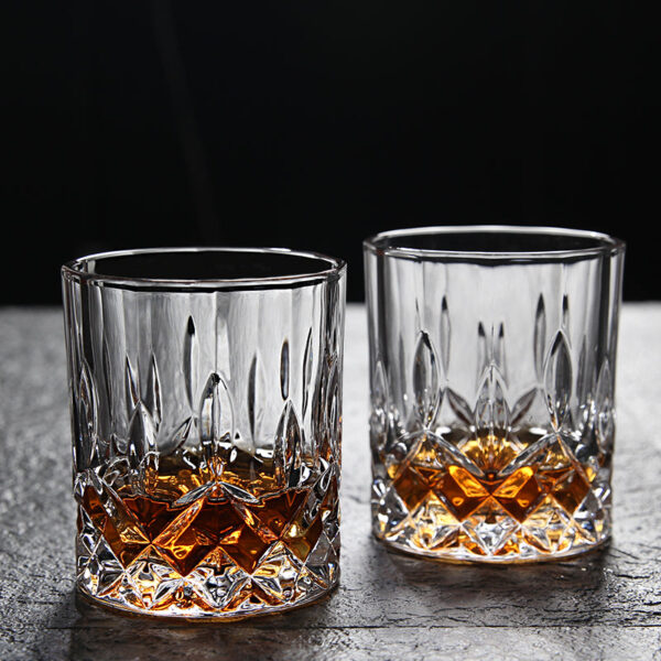 Lead-Free Crystal Glass Whiskey Glass Set 6pcs Creative Red Wine Glass Decanter Bottle - Image 5