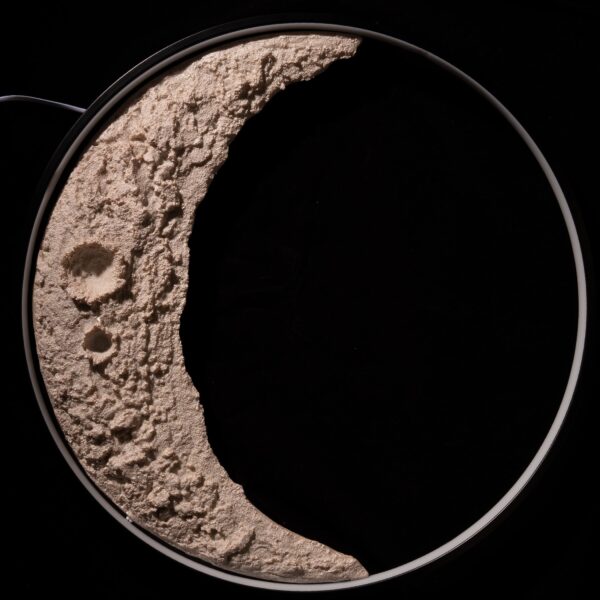 LED Crescent Moon Wall Lamp, Art Decor Wall Lighting for Indoor/Outdoor - Image 5