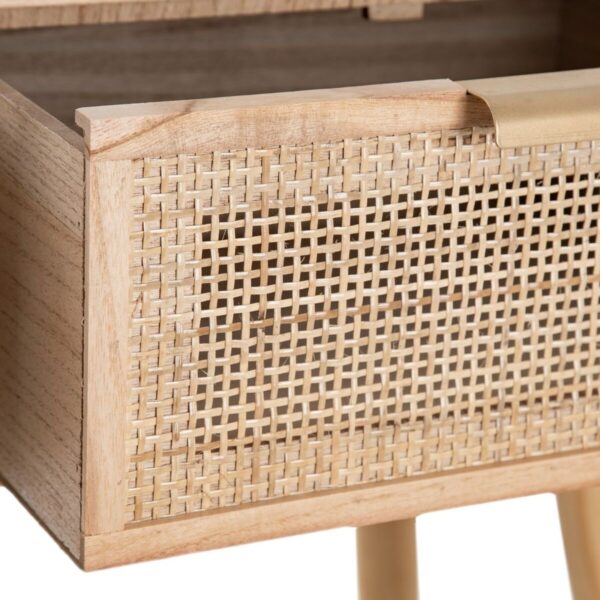 Console HONEY Natural Paolownia wood MDF Wood 80 x 40 x 78 cm - Image 4