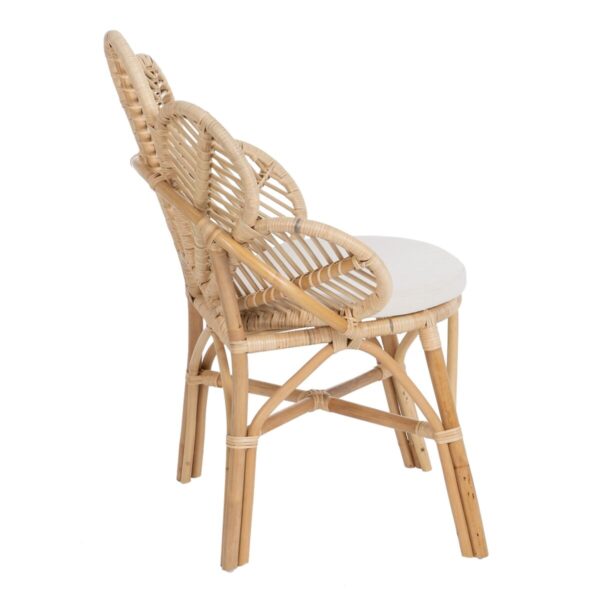 Dining Chair Natural Rattan 76 x 68 x 91 cm - Image 10