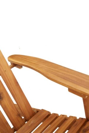 vidaXL Adirondack Rocking Chair Porch Rocker with High Back Solid Wood Acacia