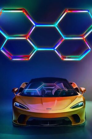 RGBW Honeycomb Modular Suspended Lighting Wall Lights