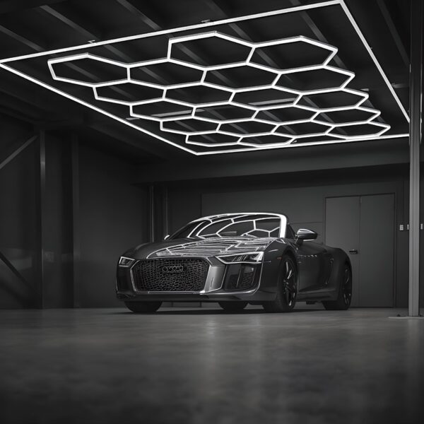 RGBW Honeycomb Modular Suspended Lighting Wall Lights - Image 3