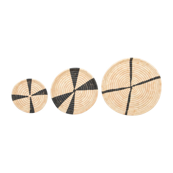 Malawian Woven Wall Art | Set of 3 - Image 4