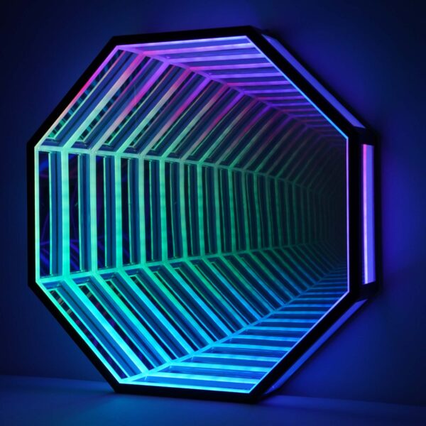 INFINITY MIRROR LIGHT | LED Infinity Mirror | Smart LED Décor, Gaming Room Lights. - Image 2