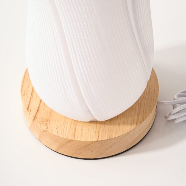 Frosted Glass Vase lamp - Image 3