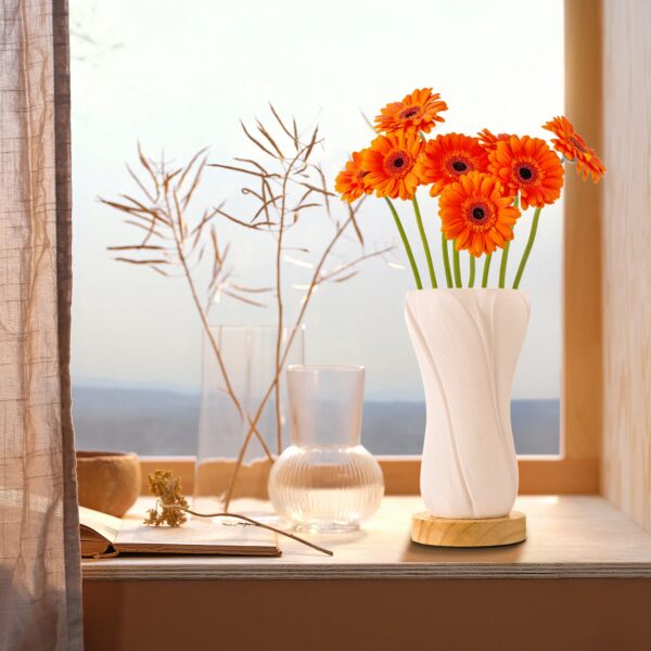 Frosted Glass Vase lamp - Image 4