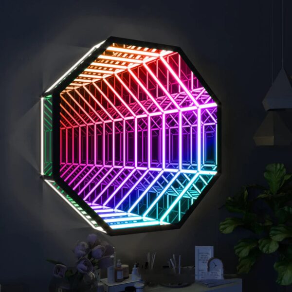 INFINITY MIRROR LIGHT | LED Infinity Mirror | Smart LED Décor, Gaming Room Lights.