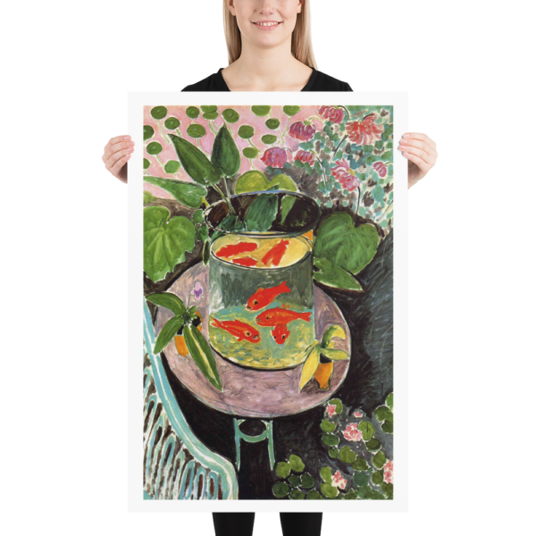 Henri Matisse, Goldfish, 1912 Artwork Poster - Image 2